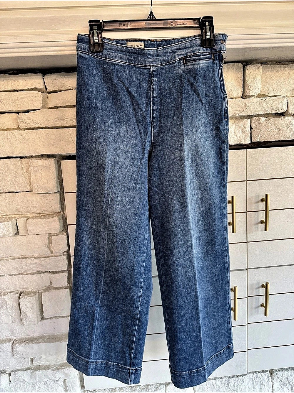 Pilcro Wide Leg Jeans in Blue